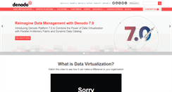 Desktop Screenshot of denodo.com